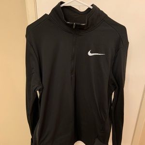 Nike running 1/2 zip long sleeve top